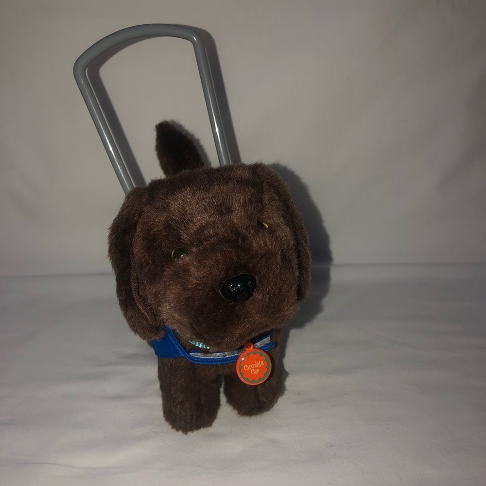 American Girl Doll Dog “Chocolate Chip” with Service Dog Vest